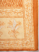 Peach Pure Cotton Printed Suit Set