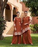 Vandann Bloom Embroidered Kurta Set & Co-Ord Set