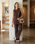 Chocolate Brown Cotton Sleeveless Co-Ord Set