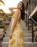 Ivory Blossom Floral Dress