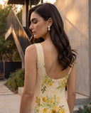 Ivory Blossom Floral Dress