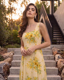 Ivory Blossom Floral Dress