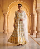 Kunjal Banarasi Brocade Anarkali Set
