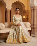 Kunjal Banarasi Brocade Anarkali Set