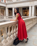 Ayla Corset Midi Dress