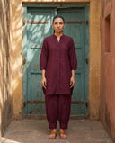 Red Wine City Stroll Co-ord Set