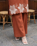 Terracotta Bloom Embroidered Kurta Set